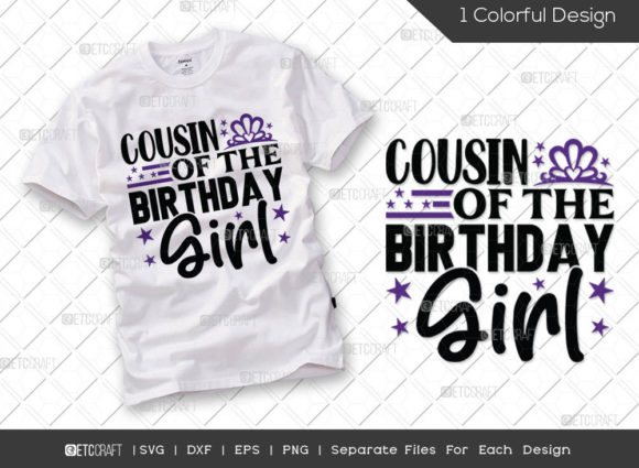 Review: Cousin of the Birthday Girl SVG Cut File