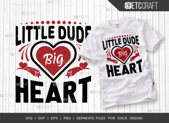 Review: Little Dude Big Heart SVG for Embroidery