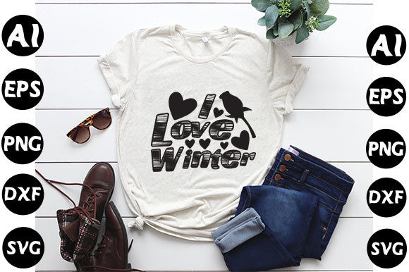 Review: Winter Quote Design, I Love Winter for Embroidery