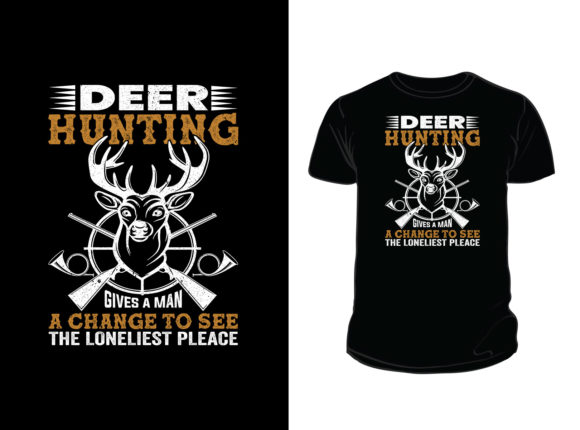 Reviewing the Deer Hunting T-Shirt Design for Embroidery