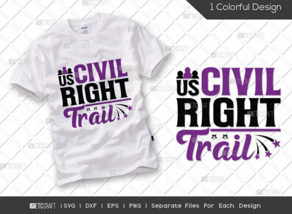 Reviewing the US Civil Right Trail SVG Cut File
